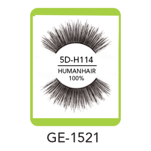 مژه جفتی 5D-H114HUMAN جیول مدل GE-1521