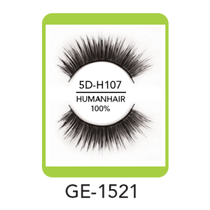 مژه جفتی 5D-H107 HUMAN جیول مدل GE-1521