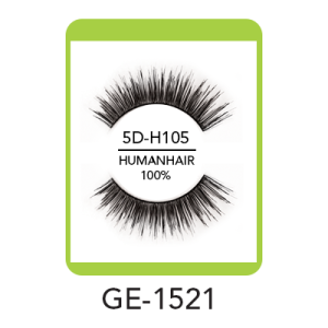مژه جفتی 5D-H105 HUMAN جیول مدل GE-1521